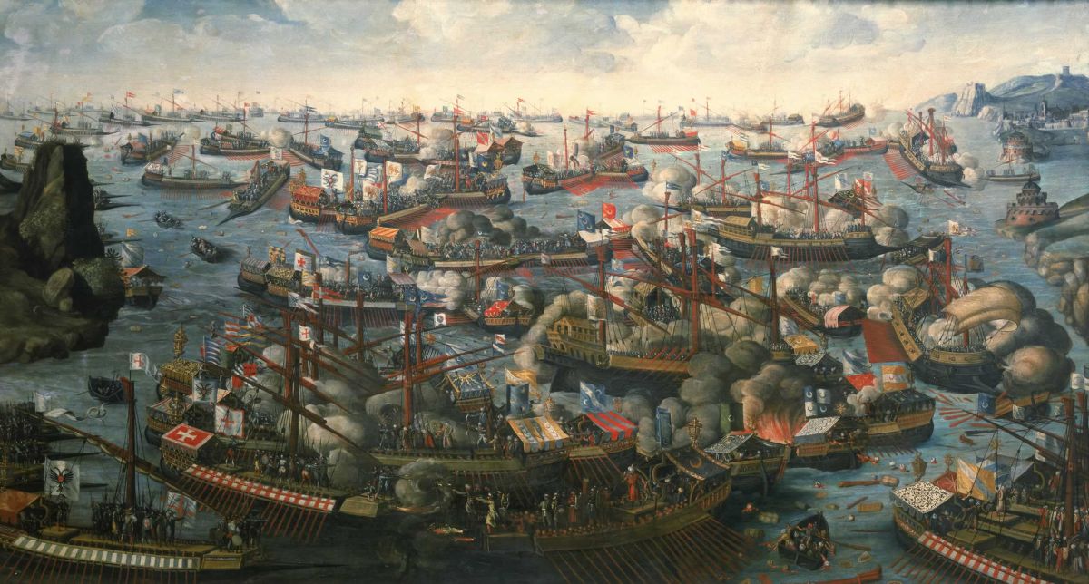 Battle of Lepanto by unknown artist